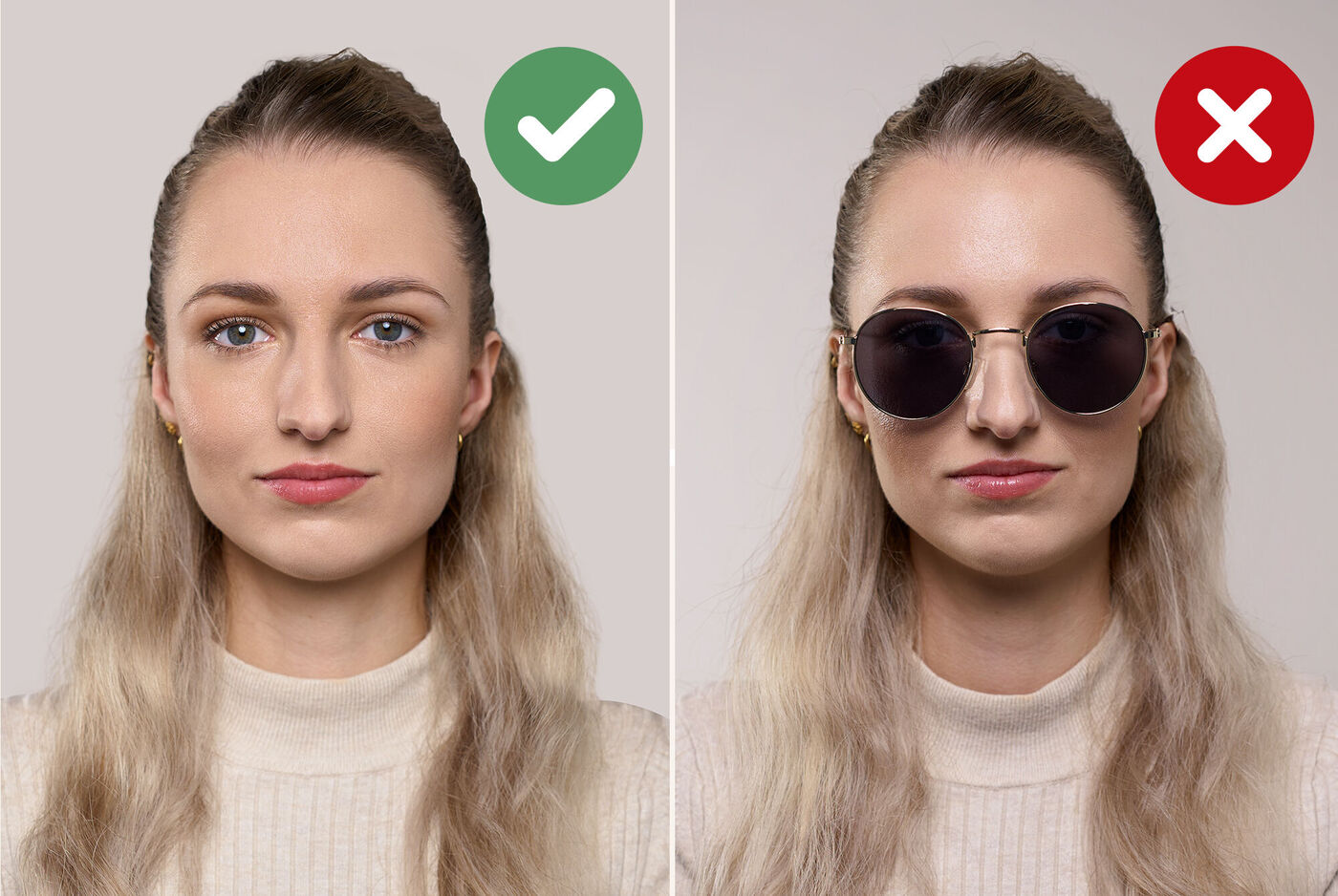 Conseil photo ID sans lunettes