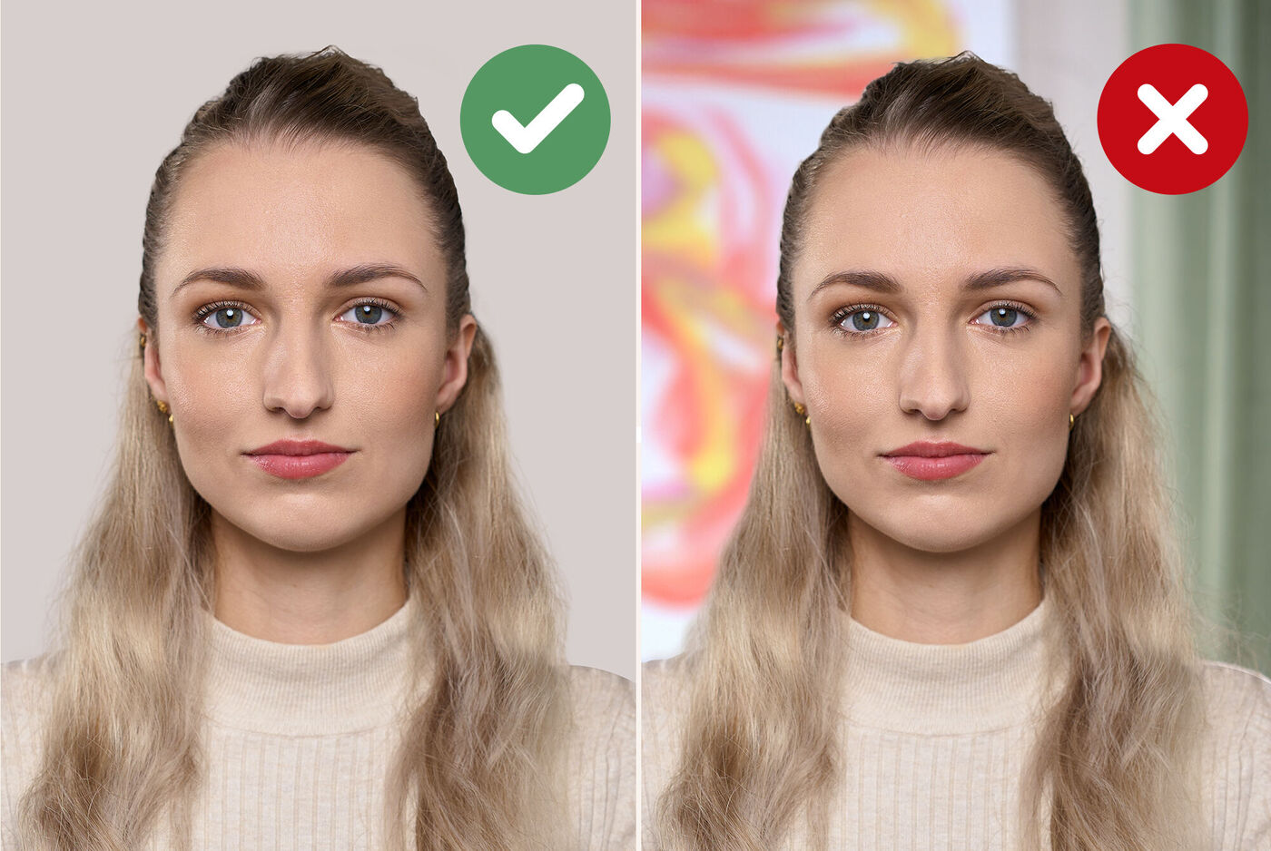 Conseil photo ID arrière plan